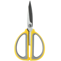 齐心 B2772 舒适大手柄剪刀 黄 单把装