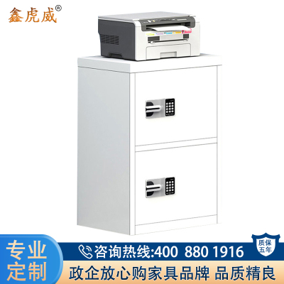 鑫虎威 办公家具保密柜财务文件柜铁皮资料柜档案凭证柜储物柜二门国宝锁保密柜