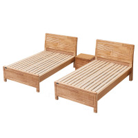 亿铁(YI TIE)实木床/床头柜套装颜色可定制