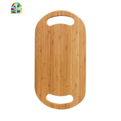 木质加厚菜板砧板水果切板 家用竹子刀板面板水果板切菜板 FENGHOU 双提手