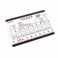 消防疏散图 A4 块