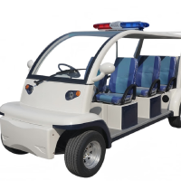 益高6座敞篷校园景区道路电动驱动节能环保巡逻车 EG6型