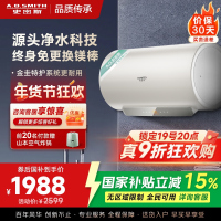 AO史密斯佳尼特60升电热水器 金圭内胆 双棒分离速热 免换镁棒 免清洗 CTE-60JC3