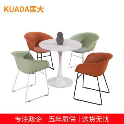 匡大 简约接待洽谈桌椅组合 一桌四椅 KDT707
