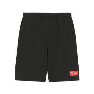 KENZO徽标短裤抽绳松紧腰男装下衣短裤子舒适透气简约百搭休闲短裤