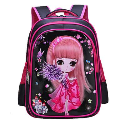 小学生书包女韩版1-3-4-6年级男女童背包防水儿童书包双肩包