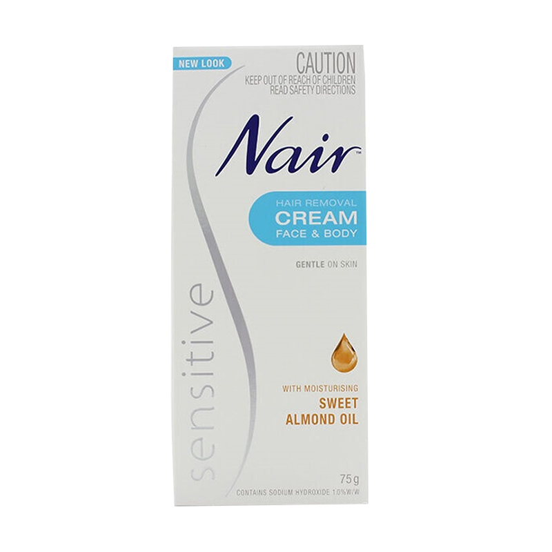 nair脱毛膏 75g 温和去全身腋毛腿毛私处脱毛剂持久脱毛 澳洲进口