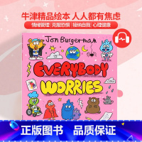 [正版]人人都有焦虑 牛津精品绘本英文原版 Everybody Worries 幽默涂鸦科学绘本Jon Burgerm
