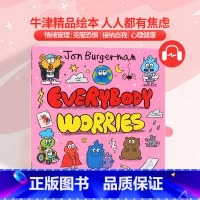 [正版]人人都有焦虑 牛津精品绘本英文原版 Everybody Worries 幽默涂鸦科学绘本Jon Burgerm