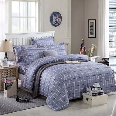 煊煜 床上用品三件套 单位宿舍学生公寓常用全棉三件套 套