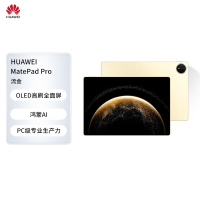 HUAWEI MatePad Pro 13.2英寸2025华为平板电脑OLED柔性护眼屏12+256GB 流金 柔光版