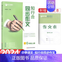 6年级上册-同步作文-24秋 小学通用 [正版]2024新版知行合同步作文三四五六年级上册下册人教版小学生语文阅读理解专