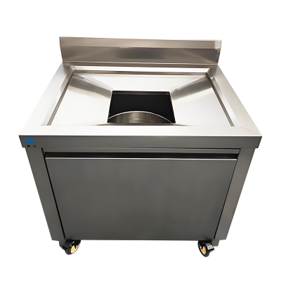 工程款残食柜/1700*800* 850+150mm/304#1.0mm