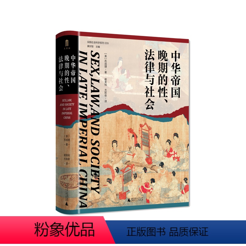 [正版]大学问 中华帝国晚期的性、法律与社会 (美)苏成捷/著 实践社会科学系列 法律史 性犯罪问题研究 广西师范大