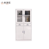 本泽尼 文件柜 中二抽柜 HTC-G8539-2 850*390*1800mm 组