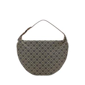 托里.伯奇(TORY BURCH)女士单肩包棉麻拼接牛皮手提斜挎包潮流字