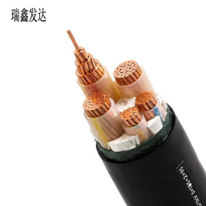 瑞鑫发达 铜芯铠装电力电缆3*4+2*2.5 YJV22 米