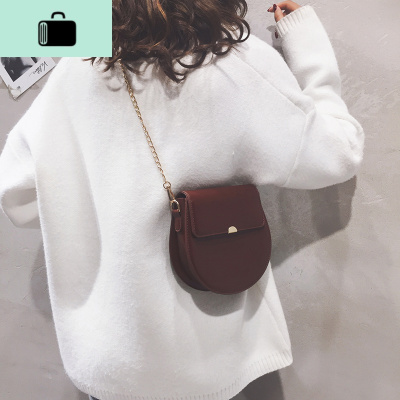 上新质感小女包包2020新款潮流行链条包女斜挎包百搭ins单肩包潮NEW LAKE女士单肩包