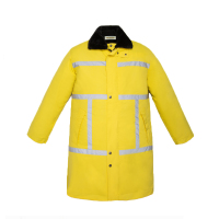 反光防护长大衣