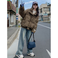 年新款女冬短款棉服韩版小个子外套潮流加厚休闲棉衣宽松棉袄