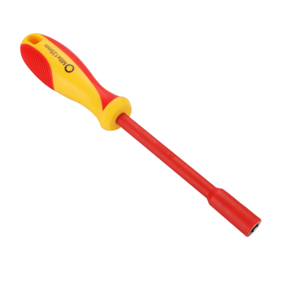 高松 takama VDE双色绝缘耐压带孔帽螺丝批125*14mm v431214