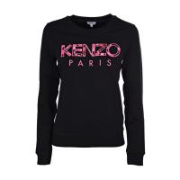高田贤三(Kenzo)女运动卫衣圆领长袖棉100%舒适百搭休闲潮流logo