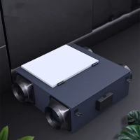 中频 ZP-XP02S 800除湿一体机防霾 双向流 新风机(计价单位:台)黑色