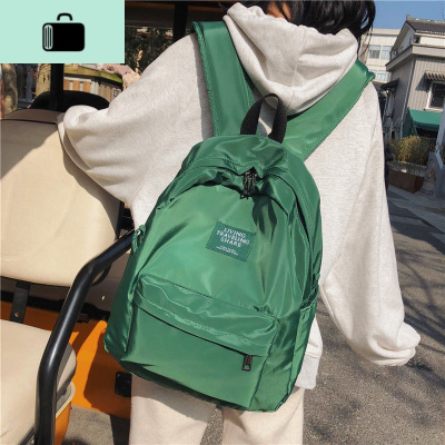 大容量双肩包女韩版2019新款防水ins风学生书包初中时尚休闲背包NEW LAKE