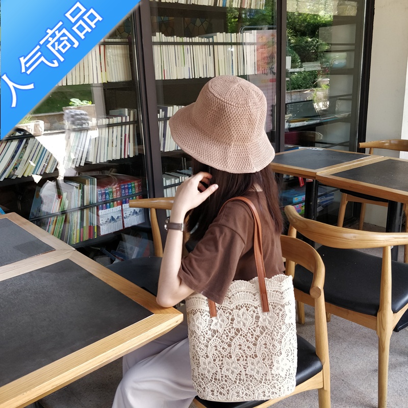 封后2022日韩新款ins蕾丝布仙气森系复古 小众设计百搭包女单肩手提包