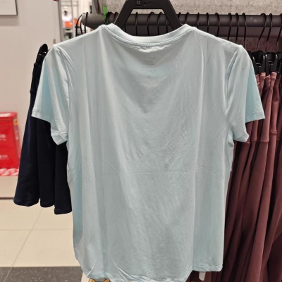 NIKE耐克短袖T恤训练运动休闲速干透气圆领女装FV6374-474 D