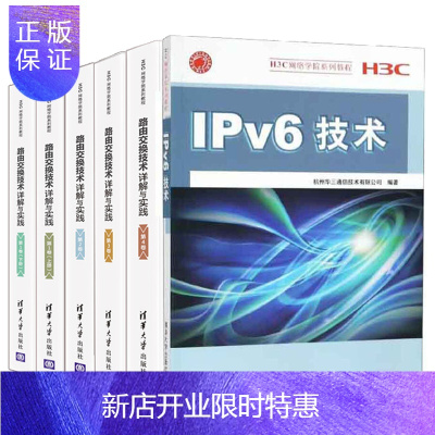 惠典正版IPv6技术+H3C路由交换技术详解与实践H3C网络学院系列教程认证考试培训教材书籍