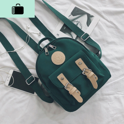 迷你双肩包女2020新款韩版ins超火网红小书包时尚百搭休闲背包潮NEW LAKE