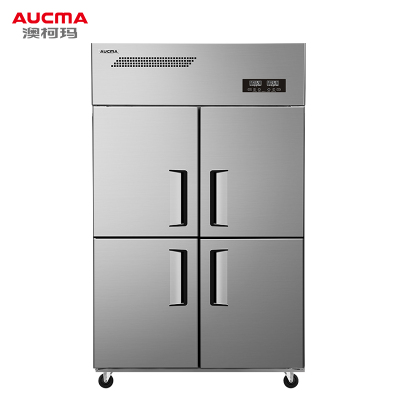 澳柯玛(AUCMA)VF-900HT四门冰箱商用冰柜不占地冷冻厨房酒店六开立式