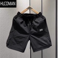 HLCOMAN夏季速干美式痞帅工装短裤男士潮流时尚直筒百搭休闲薄款五分裤子