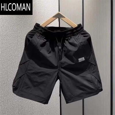HLCOMAN夏季速干美式痞帅工装短裤男士潮流时尚直筒百搭休闲薄款五分裤子