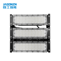 简工智能(JAGONZN) GL-05C-III 220V 150W 6000K IP66 模组式LED强光灯 黑色