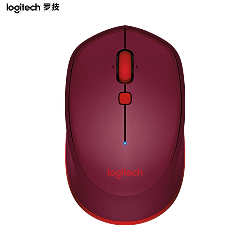 罗技(logitech)蓝牙鼠标m337(m336)红色
