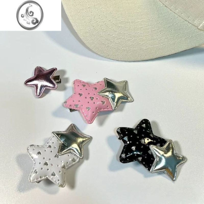 JiMiy2k绝美可爱星星发夹女小众设计感发卡辣妹五角星刘海夹ins侧边夹