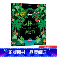 [正版]丛林里的动物们专注力观察力动手力的训练翻翻地板书适合0-3岁宝宝启蒙海豚图书