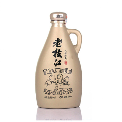 42度枝江酒八年经典白酒 500毫升 老朋友老味道 湖北白酒 国产酒