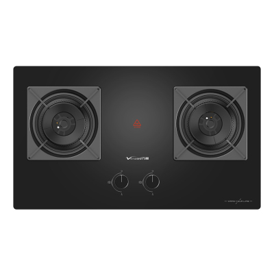 万和[龙燚火]JZY-Q3L03Q 液化气燃气灶 4.8kW大火力双眼灶 钢化玻璃台嵌两用一级能效 嵌入式台式