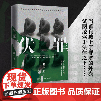 伏罪 悬疑黑马作者渡十鸦高口碑代表作 节奏快笔力成熟 故事情节紧凑 反映了多个社会关注的热点问题 犯罪破案小说正版