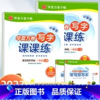 写字课课练.一上下 [正版]写字课课练 一二年级三四年级五六年级上册下册语文同步练字帖人教版小学生字帖练字本一课一练字帖