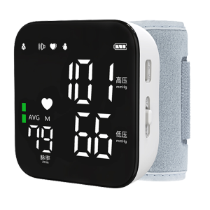 长坤(Changkun)电子血压计KM-W182 锂电池充电手腕式血压计语音播报血压测量仪家用血压仪USB接口版