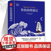 鲁滨孙漂流记 精装版全译本世界文学名著青少年课外读物外国文学名家精选书系6-15岁中小学生课外阅读书