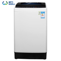 威力(WEILI) XQB80-8019X 8.0公斤全自动波轮洗衣机 仿生手洗 自判水位 13分钟快洗功能 智能童锁