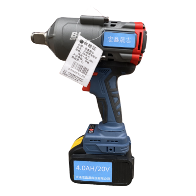 宏鑫晟志 无刷锂电扳手 580N.m两电一充4.0AH 组