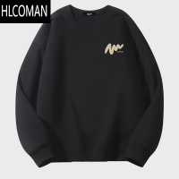 HLCOMAN潮牌情侣男女士卫衣时尚外套宽松长袖T恤打底衫百搭衣