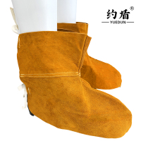 约盾 牛皮护脚罩电焊鞋盖 YD8905/双