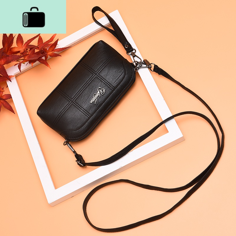 贝壳包女2020新款休闲妈妈包中年单肩斜挎手拿包女小包妇女买菜包new